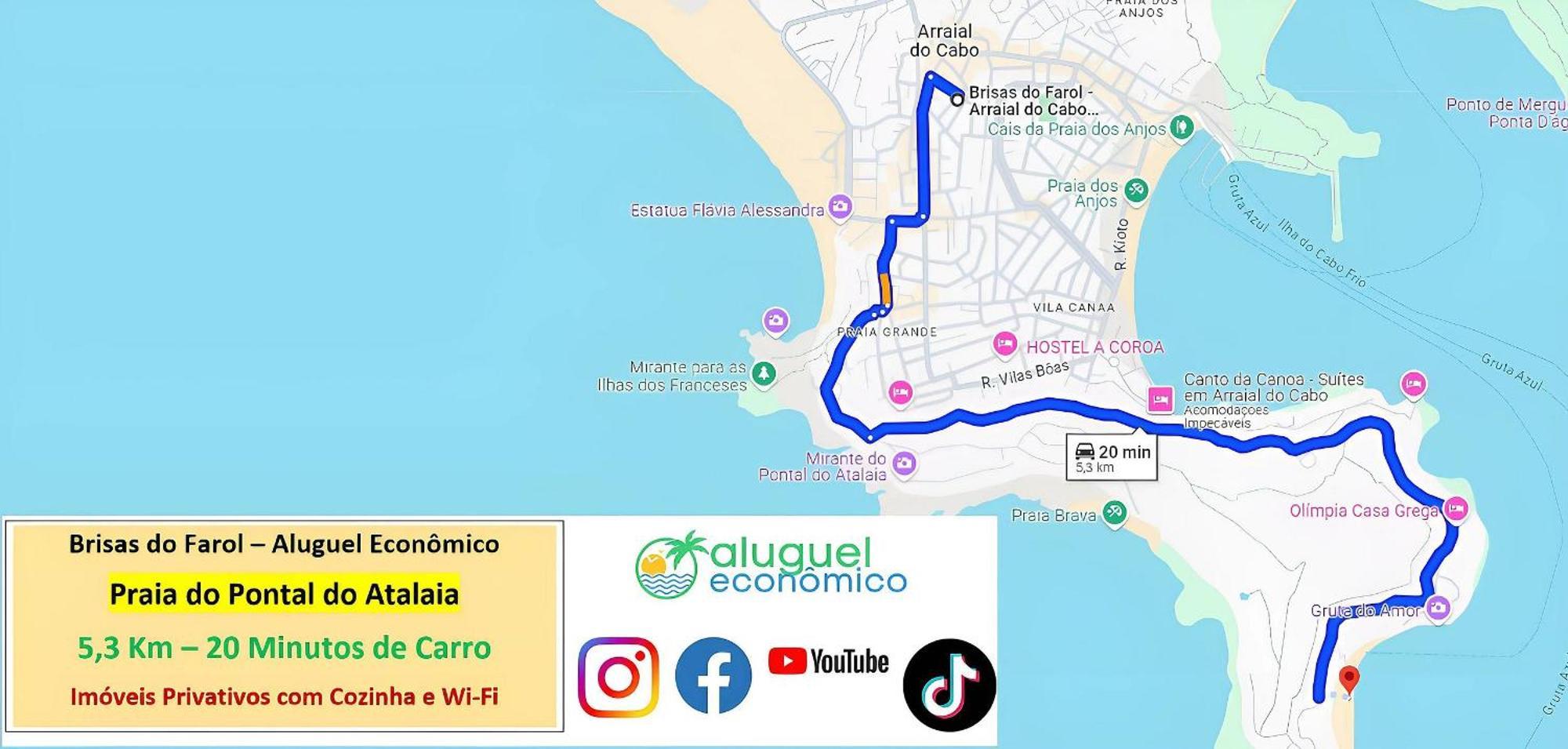 דירות Arraial Do Cabo - Brisas Do Farol - Aluguel Economico מראה חיצוני תמונה